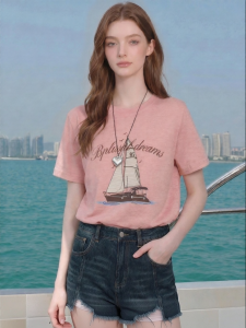 Slimming Casual Summer Short Sleeve T-Shirt