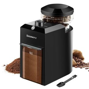 Electric Coffee Grinder Automatic Burr Mill Coffee Bean Grinding with 28 Grind Settings for Espresso French Press 2-12 Cups