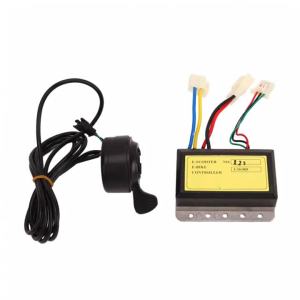 Bộ Điều Khiển Tốc Độ Động Cơ DC 12V 250W Có Tay Ga Cho Xe Máy Xe Tay Ga Xe Ba Bánh - Bộ 2 Chiếc