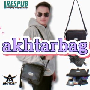 Akhtar Tas Selempang Slingbag Handbag Organiser Pria Wanita Respub