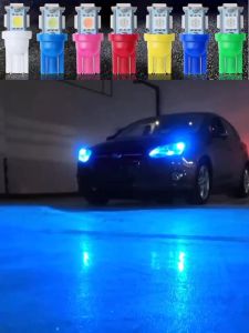 T10หลอดไฟ LED 5050 5 SMD 12V ภายในรถโดมไฟ LED หลอดไฟที่จอดรถ Marker ไฟสำรอง Super Bright โคมไฟอัตโนมัติ