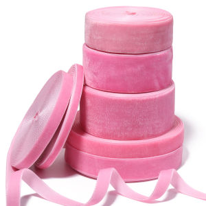 6mm 10mm 15mm 20mm 25mm 38mm Velvet Ribbon For Handmade Gift Bouquet Wrapping Supplies Home Party Decorations Christmas Ribbons