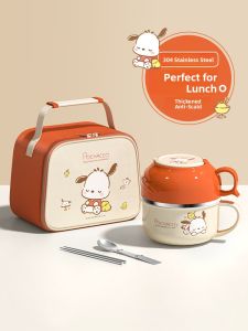 YOULUNMEI | Student and Office Worker Stainless Steel Lunch Box