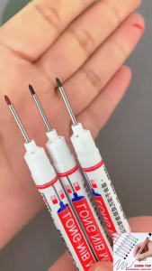 Mahabang Marker Pen Long Nib Marker 20mm Deep Hole Design Quick Dry Waterproof Ink School & Office