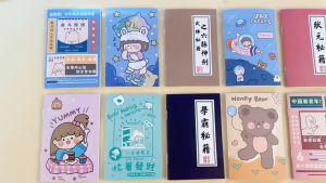 Note Book Mini Karakter Kartun Lucu / Motif Lucu Buku Catatan / Buku Catatan Mini Diary Cute