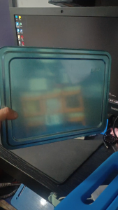 Piring makan stainless sekat 5 + tutup stainless TEBAL - lunch box sekat 5 - food tray stainless - mestray sekat 5 stainless steel AN