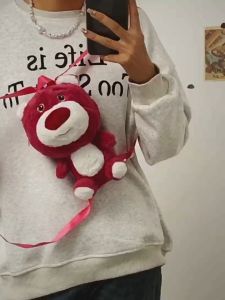 Balo Mini Hoạt Hình Gấu Dâu D01 Xinh Xắn Đáng Yêu