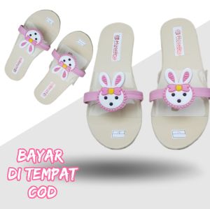 sandal model kokop anak wanita cantik perempuan terbaru cop"krem COD bayar ditempat real pick