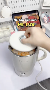 Nồi Lẩu Điện Đa Năng MI-LUX SH951 nấu lẩu ăn mì đun nước tiện lợi dễ dàng mang đi du lịch bảo hành chính hãng 12T