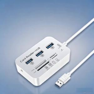 Universal Multi-Card Reader USB3.0 High-Speed Type-C for Phones Laptops Dual Use TF/SD Memory Card Storage Converter for MS/M2 C