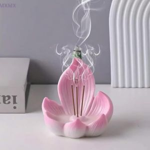 Giá Đỡ Nhang Que Hình Hoa Sen Đế Đốt Nhang Trầm Hương Cho Phật Giáo Phòng Tập Yoga Trang Trí Nhà Cửa Lò Xông Hương Liệu Bằng Nhựa Polyresin
