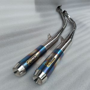 Knalpot Standar Racing Rx King Pucuk Biru RCB