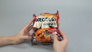 [SET 10 GÓI] - NONGSHIM - Mì Neoguri 3 vị: Hải sản cay Xào khô/Nước Hải sản không cay Mì Nongshim Neguri (120-137g/gói)