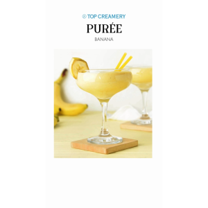 TOP Creamery Top Series Banana Puree 1kg