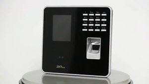 ZKTecoBiometrics Time Attendance Machine with Wifi Face Recognition Fingerprint Time Attendance Office Time Attendance Recorder All-in-one Machine Hospital Factory Hotel Household Security System