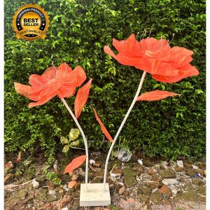 standing bunga daisy lampu dekorasi pelaminan/lampu taman/lampu hias/lampu ruang tamu/lampu kamar