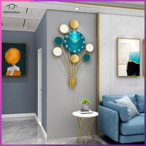 HKStorage Luxury clocks watches wall clocks living rooms creative home decoration wall watches fashion simplicity online popularity art Nordic wall clocks