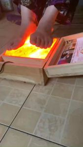 ĐÈN ĐÁ MUỐI HIMALAYA MASSAGE CHÂN - MÓN QUÀ CHO SỨC KHOẺ