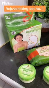 Skin Magical Rejuvenating Set 1 Pampaputi Whitening Moisturizing Exfoliating Beauty Skin Care Kojic Soap Facial Toner Night Cream Sunblock Sunscreen Acne Pimple Pores Blackheads Pekas Melasma Scar Dark Spot Anti Aging Hydrating Moisturizer For Men & Women