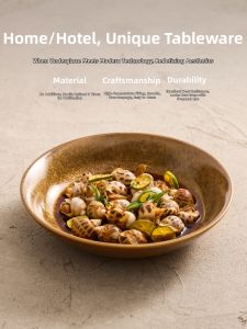 YOGEHOME | Juglattice-glazed Creative Dining Plate