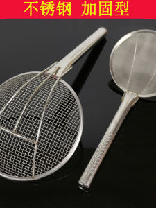Large Stainless Steel Wire Mesh Sieve Spoon for Cooking And Fried Food Drainage Pasta Serving Spoon Kitchen Utensil