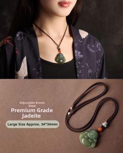 HUAKAIYUNDUO | Inspirational Gift Maitreya Jade Pendant
