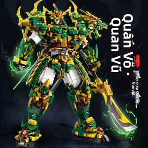 TUSIDI | Đồ chơi lắp ráp Quan Vũ Triệu Vân
