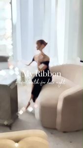 My Ribbon รองเท้าแก้ว ใส - กลับมาเริ่มต้นกับความสวยงามใหม่! 4 นิ้ว เจ้าหญิง เจ้าสาว ส้นสูง