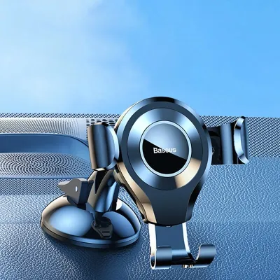 BASEUS | Baseus Car Phone Holder for iPhone Auto Gravity Dashboard Sucker Car Cellphone Moible Phone Support Samsung/Xiaomi/Huawei Holder