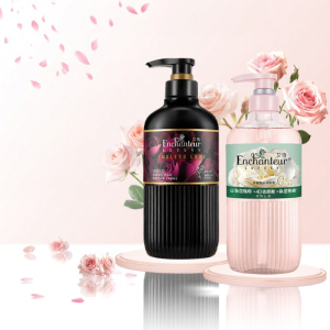 Enchanteur | Amino Acid Moisturizing Rose and Camellia Long Lasting Fragrance Shower Milk