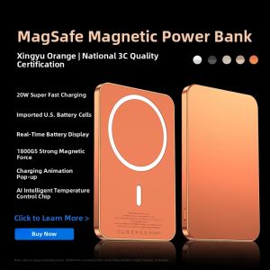 AOLUNDI | Certified Slim & Portable Fast Charging Wireless Power Bank 20000mAh