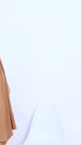 Hijab Pashmina Jersey Premium Warna Sand Size Jumbo 200cm - Gaya Elegan Muslimah