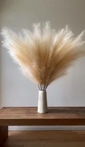 90/120cm Artificial Pampas Decoration Flowers Home Party Table Flower Arrangement Decor Wedding Decor DIY Fluffy Reed Grass