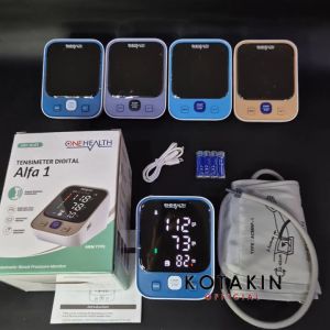 Tensi meter Digital Onehealth - BAHASA INDONESIA - LAYAR WARNA