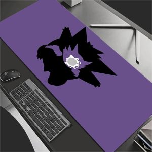 Bandai | Large Mouse Pad Gamer Keyboard Mousepad Pc Computer Desk Mat Gaming Pad Mouse Mats E-sports Players P-Pokemons G-Gengar 900x400