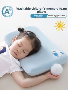 Suxuan | Children Over 6 Memory Foam Pillow for Cervical Protection and Better Sleep