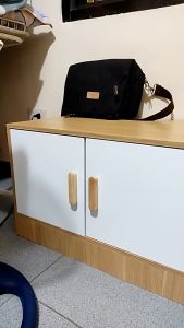 Mamamiya Bay Window Cabinet Floor Cabinet Storage Balcony Cabinet Storage Cabinet Kabinet Storage