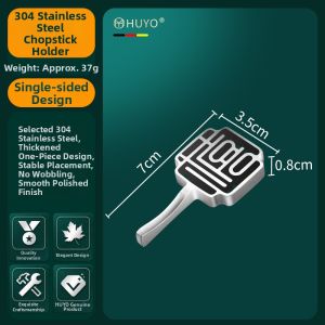 HUYO | Chinese Style 304 Stainless Steel High End Chopstick Holder