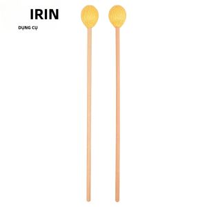 IRIN | IRIN Marimba Mallets Trung Thanh Dùi Trống Xylophone Màu Vàng Với Tay Cầm Bằng Gỗ Phong Phụ Kiện Nhạc Cụ Gõ 43.5Cm