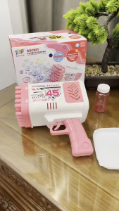 [SALE] Đồ chơi máy thổi xà phòng nhiều nòng - Máy phun bong bóng ngoài trời CÔNG SUẤT LỚN - SHOP TUẤN NGHIA 2