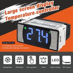 SH-512E LED Digital Thermostat for Incubator Temperature Controller Thermoregulator Relay Refrigeration Heating Cooling 115/230V