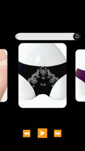 Quần lót nữ WANNABE quần chíp thun lạnh phối ren thun Nhật hoa văn xinh xắn dễ mặc thoáng mát QL318