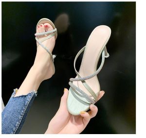 Korean Wedding Fashion Lady Sandals with Heels Style