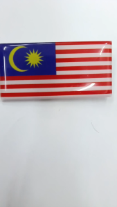 ASTAR/APLUS MALAYSIA CAR FLAG/HAND FLAG/MOTOR FLAG/EPOXY BROOCH PIN