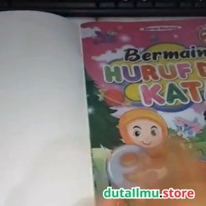 Buku Pintar Bermain Huruf Dan Kata Untuk TK & SD Full Colour