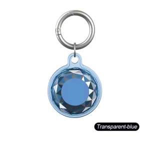 air tag tracker protection shell airtag case soft acrylic holder protector anti lost Keychain tracker case waterproof