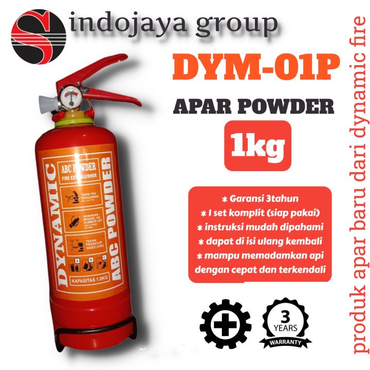 Apar Untuk Mobil 1 kg Tabung Kecil Alat Pemadam Kebakaran Api Ringan ABC Dry Chemical Powder 1kg Mini fire extinguisher Racun Api