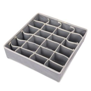 Underwear Organizer Boxes Wardrobe Drawer Divider Clothes Storage Box For Folding Panty Scarfs Socks