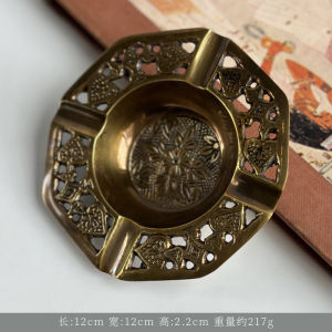 Hộp Đựng Thuốc Lá Bằng Đồng Thủ Công Phong Cách Châu Âu Cổ Điển Trang Trí Phòng Khách Văn Phòng Phòng Trà Mini Hộp Đựng Thuốc Lá