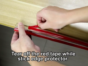 2M Invisible Baby Corner Protector - Clear Guard for Sharp Table/Wardrobe | Heavy Duty Adhesive Extra Thick Anti-Collision